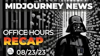 Progress! | Midjourney Office Hours Recap Aug. 23rd 2023 | Midjourney News