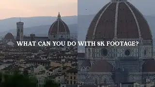 My First Time Shooting 8K - Sony Alpha 1 in Florence