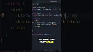 Learn the basics of the useState React Hook! 