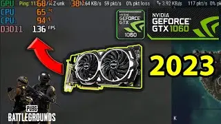 GTX 1060 6GB Tested On PUBG: BATTLEGROUNDS (PC) In 2023 With I5 (6th Gen) | Muhib Teach