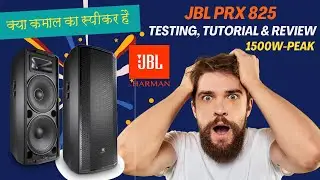 JBL PRX825 1500w dual 15 inch Powered Speaker | JBL Best Speaker for DJ and Live Setup