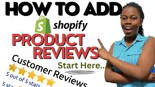 HOW TO ADD PRODUCT REVIEWS TO SHOPIFY STORE | FREE REVIEW APP