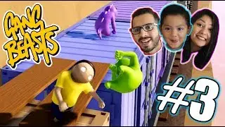 Luchas Locas Extremas | Gang Beasts 3 | Juegos Karim Juega