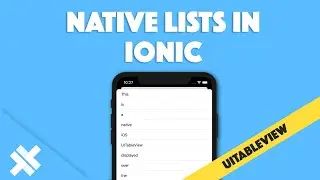 How to use native controls with Ionic