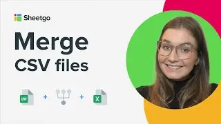 How to merge CSV files into 1 spreadsheet with Sheetgo