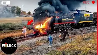 100 SHOCKING Train Crash Compilation Caught On Camera | Best Of 2024