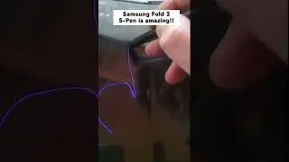 Samsung Galaxy Fold 3 S Pen Quick unbox and test! 