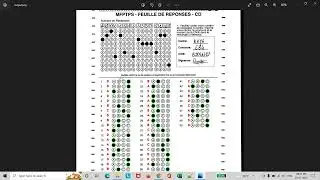 OMR sheet reader with #computervision and #python #opencv