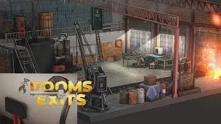 Rooms and Exits Level 15 The Abandoned Factory