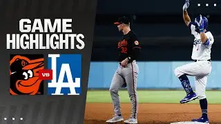 Orioles vs. Dodgers Game Highlights (8/29/24) | MLB Highlights