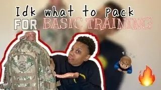 WHAT TO PACK FOR BASIC TRAINING !!! // with Drill Sergeant Miles