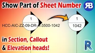 Revit Snippet: Show Short Sheet Number in Section, Callout & Elevation Heads