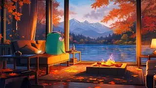 Cozy Autumn Lake 🍁 Fall Lofi 2023 🍁 Autumn Lofi Vibes To Make You Feel The Scent Of The Autumn