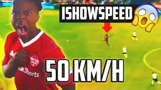 ISHOWSPEED SHOCKED THE FOOTBALL by THIS PERFORMANCE 😱