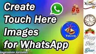 How to Create Touch Image on Whats App Using Photoshop