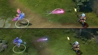 Dota 2 Puck - Ambience of Reminiscence kinetic gem preview