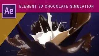 Blender chocolate bar animation with after effects element3D|| Obj sequence blender to E3D