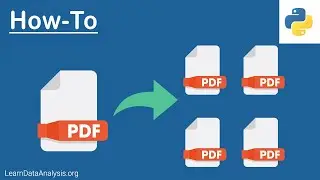 How to extract specific pages from a PDF and save as a separate PDF using Python | Python Tutorial