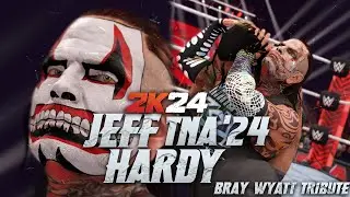 WWE 2K24 JEFF HARDY'24 w/Call Name GFX | New WWE 2K24 Mods