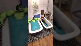 Harley Quinn is Not Letting hulk Relax