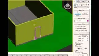 3ds Max 2012 Tutorial - Installing a Door