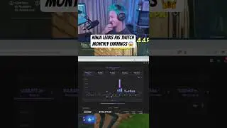 Ninja leaks his monthly earnings