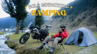 Solo Moto Camping with Himalayan 450 | Camping in INDIA