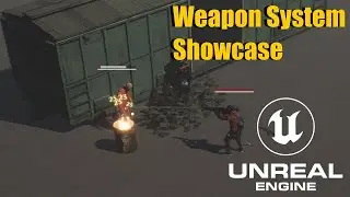 Showcase | YourSandbox's Weapon System for TopDown using Unreal 5