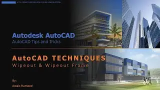 Auto CAD Wipeout & Wipeout Frame