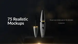 75 Realistic Cosmetics Product Mockup Animation - After Effects Template