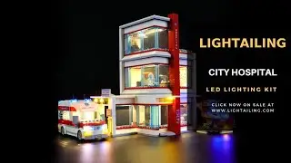 Lightailing Light Kit For Lego City Hospital 60204