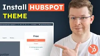 Install a HubSpot theme (GrowBig Free)