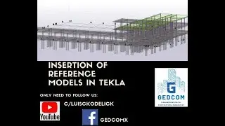 Tekla Structures | 04 Insertion of Reference Models