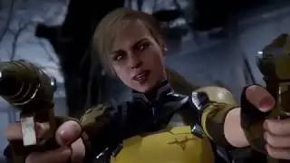 MORTAL KOMBAT 11 CASSIE CAGE ALL INTRO DIALOGUES