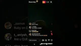 Quelly Woo lost Ruby - IG LIVE