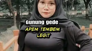 TIKTOK  hijab ketat  HOT gunung gede