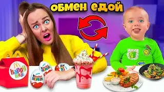 24 часа ПИТАЮСЬ КАК РЕБЁНОК vs КАК ПОДРОСТОК