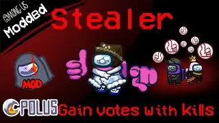 Among Us [TOHE] - Stealer (Impostor Role) - Town of Host Edited - Polus Gameplay - No Commentary