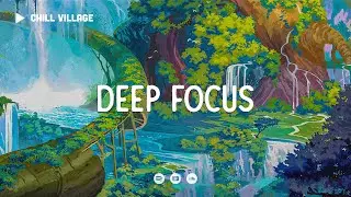 Green Oasis Vibes 🍃  Summer Lofi Deep Focus Work/Study Concentration [chill lo-fi hip hop beats]