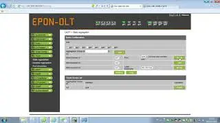 How to configure 4ports EPON OLT Web