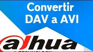 Convertir vídeo DAV a AVI