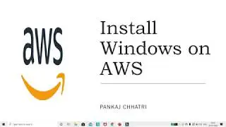 Install windows on AWS