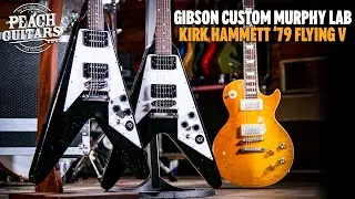 Gibson Custom Kirk Hammett 79 Flying Vs | Our First Impressions!