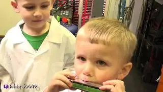 What's Inside a Harmonica? Take Apart + HobbyScience HobbyKidsTV