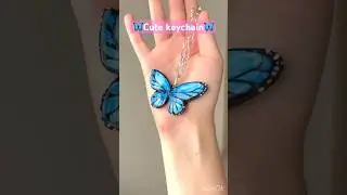 Cute keychain🦋✨