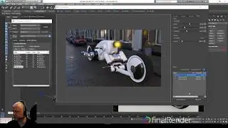 finalRender trueHybrid(TM):  Tutorial : De-Noise / FrameBuffer / Render Elements