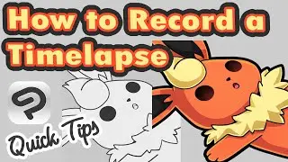 How to Record a Timelapse in Clip Studio Paint | Use the Timelapse Tool to Make Speedpaints!