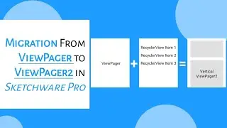 Migration from ViewPager to ViewPager2 in sketchware pro tutorial 88 #sketchware