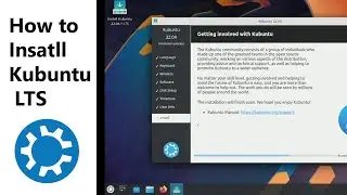 How to Install Kubuntu | IWCoding |ubuntu lts jammy jellyfish