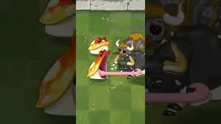 Забавный момент с быками в Plants vs. Zombies 2. 